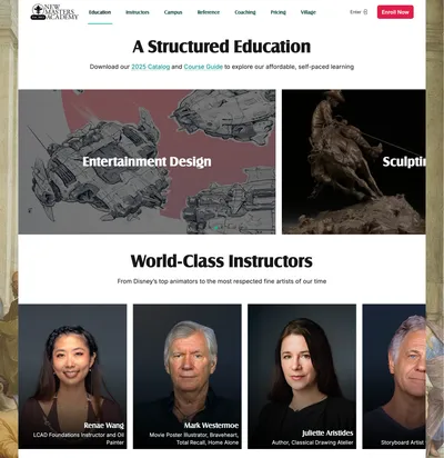 New Masters Academy screenshot